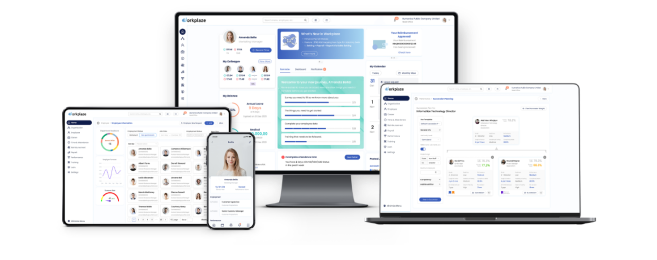 Responsive Design of SunFish Workplaze Mockup