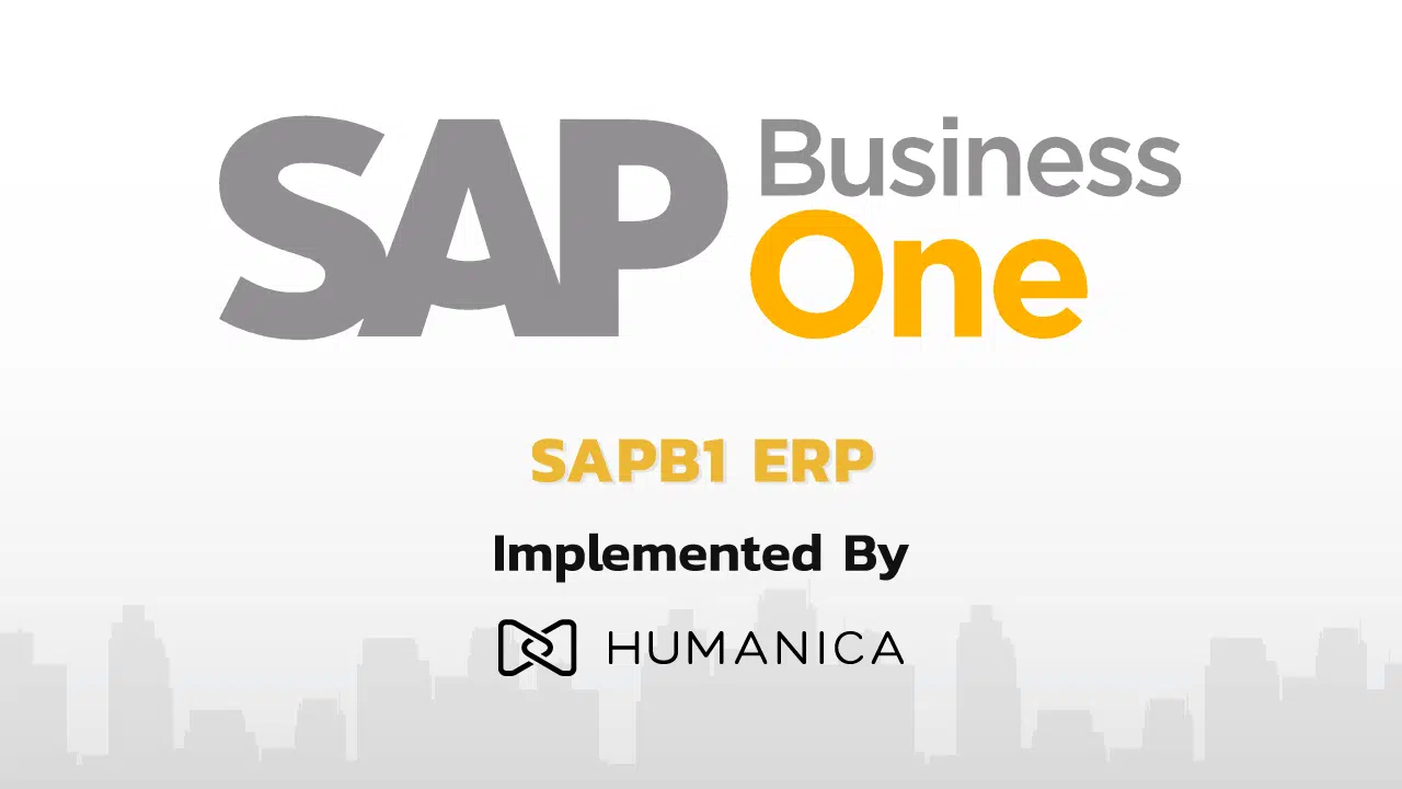 Video SAP B1 ERP by Humanica