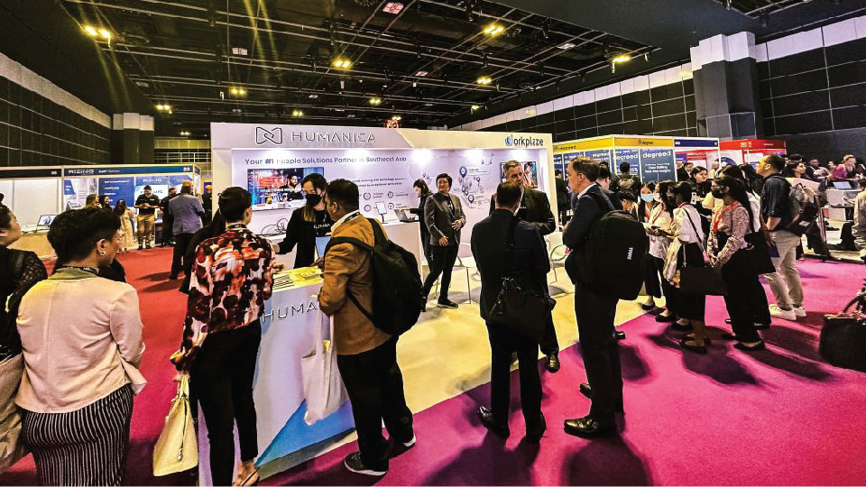 Humanica Booth at HR Tech Festival Asia