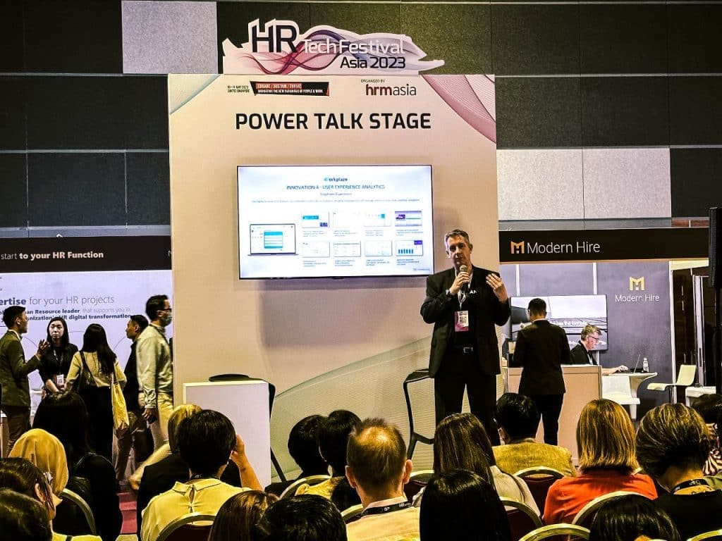 Humanica Group CTO, Gordon Enns, at the Power Talk Stage