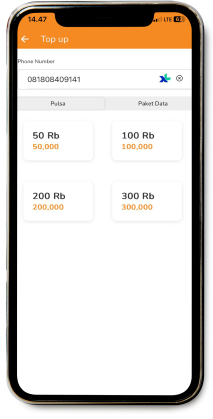 Benefits Top up dana