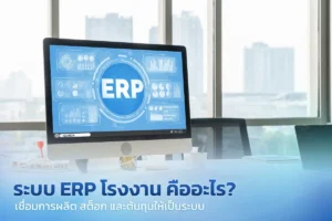 ระบบ ERP โรงงาน